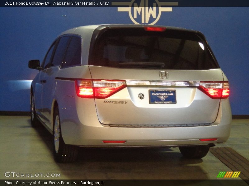 Alabaster Silver Metallic / Gray 2011 Honda Odyssey LX