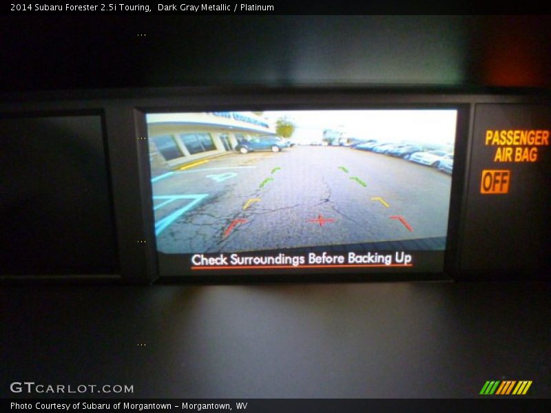 Dark Gray Metallic / Platinum 2014 Subaru Forester 2.5i Touring