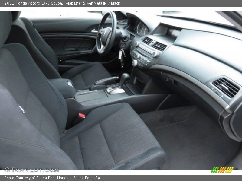 Alabaster Silver Metallic / Black 2011 Honda Accord LX-S Coupe