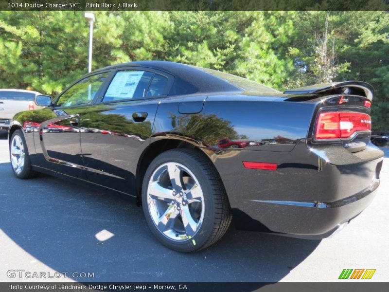 Pitch Black / Black 2014 Dodge Charger SXT