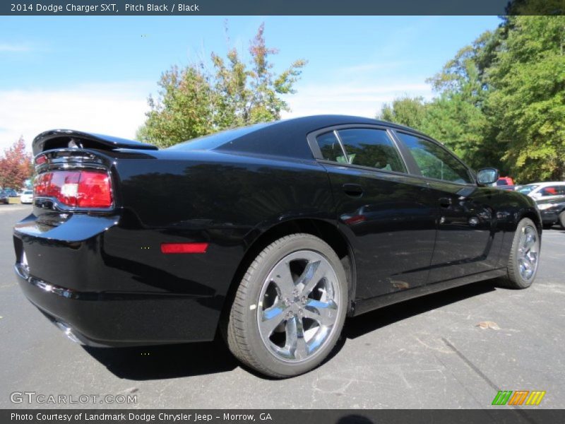 Pitch Black / Black 2014 Dodge Charger SXT