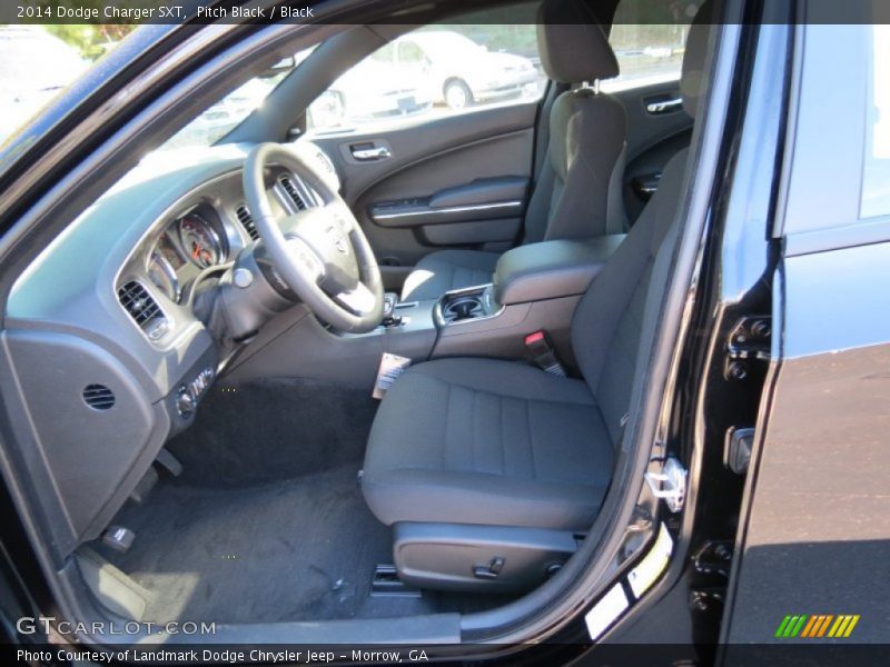 Pitch Black / Black 2014 Dodge Charger SXT