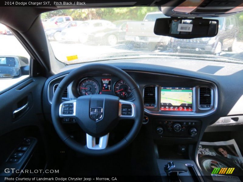 Pitch Black / Black 2014 Dodge Charger SXT