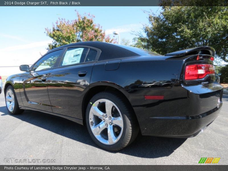 Pitch Black / Black 2014 Dodge Charger SXT