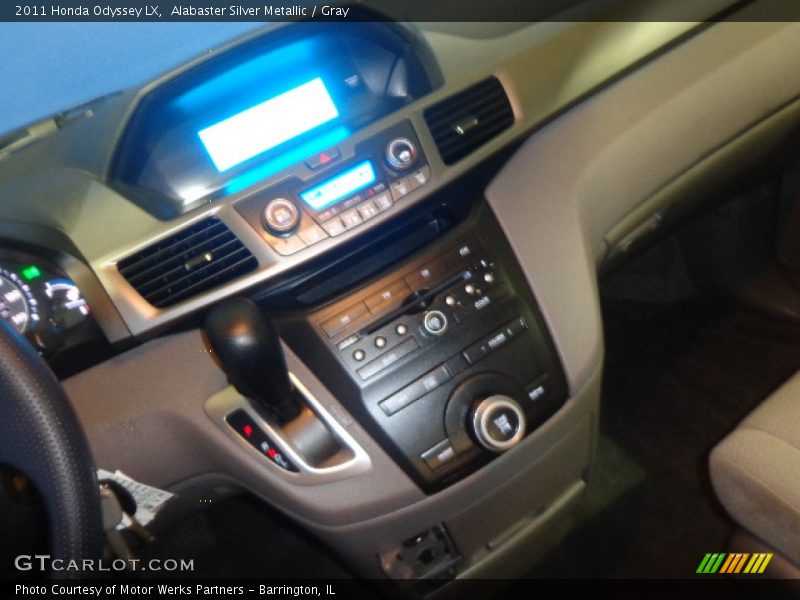 Alabaster Silver Metallic / Gray 2011 Honda Odyssey LX