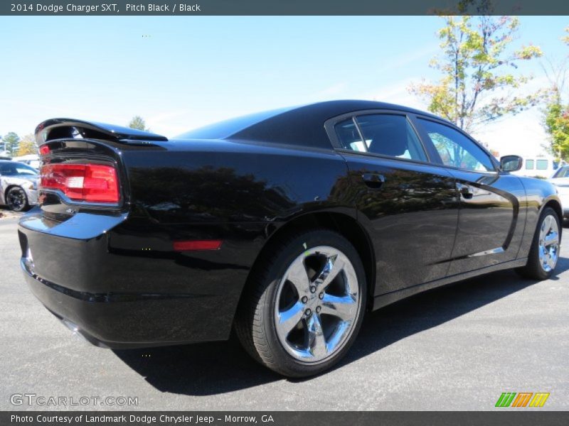 Pitch Black / Black 2014 Dodge Charger SXT