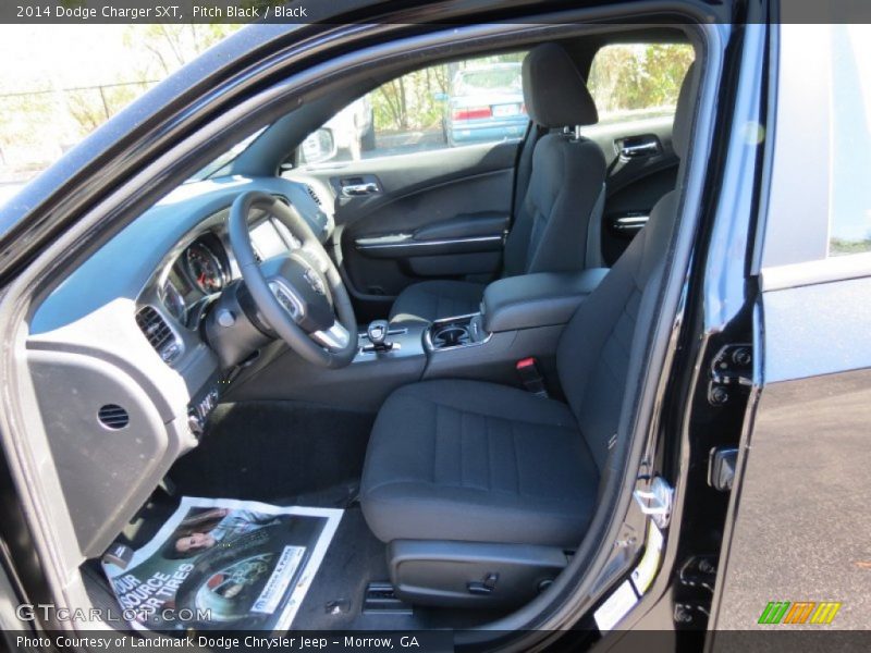 Pitch Black / Black 2014 Dodge Charger SXT