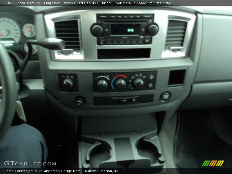 Bright Silver Metallic / Medium Slate Gray 2009 Dodge Ram 2500 Big Horn Edition Quad Cab 4x4