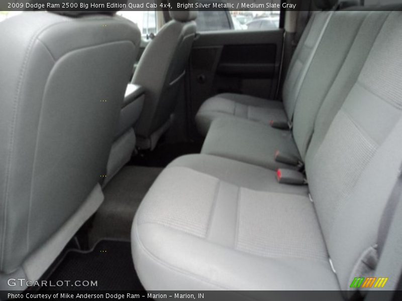 Bright Silver Metallic / Medium Slate Gray 2009 Dodge Ram 2500 Big Horn Edition Quad Cab 4x4