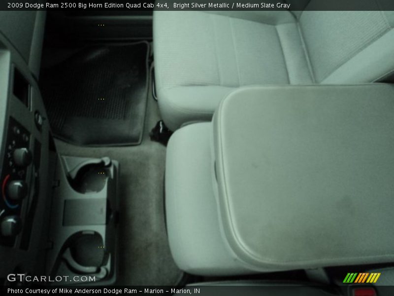 Bright Silver Metallic / Medium Slate Gray 2009 Dodge Ram 2500 Big Horn Edition Quad Cab 4x4