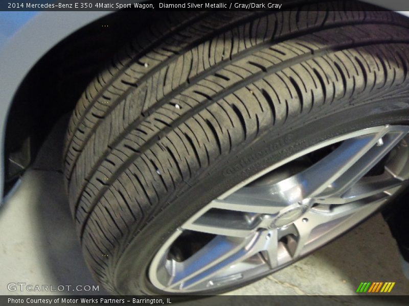 Diamond Silver Metallic / Gray/Dark Gray 2014 Mercedes-Benz E 350 4Matic Sport Wagon