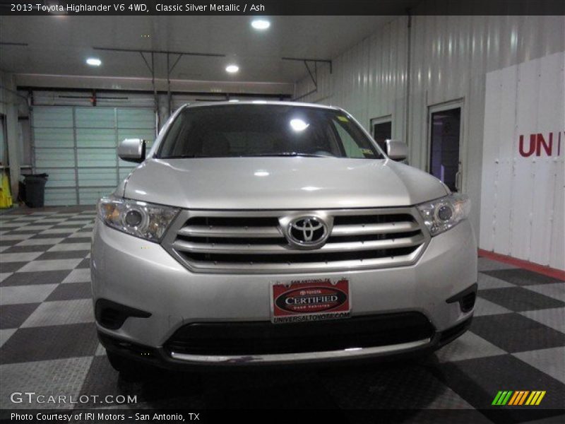 Classic Silver Metallic / Ash 2013 Toyota Highlander V6 4WD