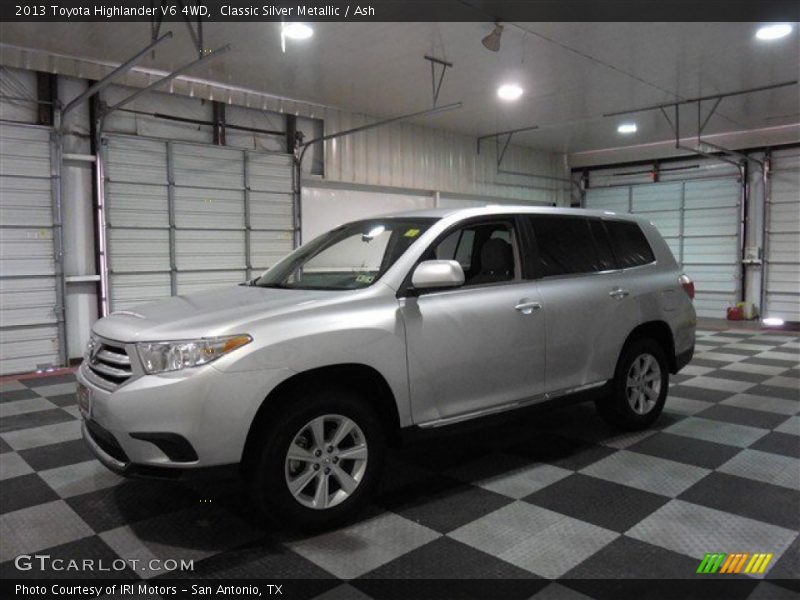 Classic Silver Metallic / Ash 2013 Toyota Highlander V6 4WD