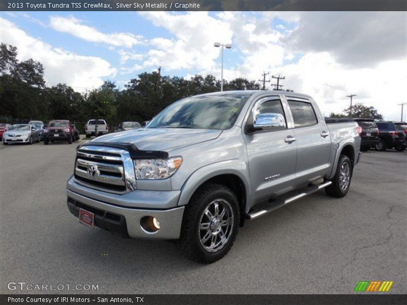 Silver Sky Metallic / Graphite 2013 Toyota Tundra TSS CrewMax