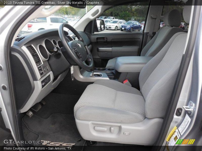 Silver Sky Metallic / Graphite 2013 Toyota Tundra TSS CrewMax