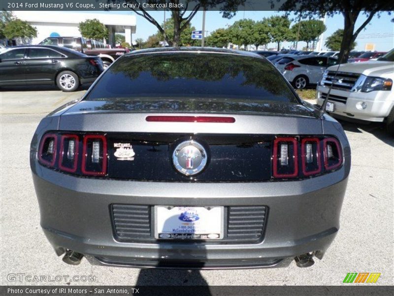 Sterling Gray / Charcoal Black 2014 Ford Mustang V6 Coupe