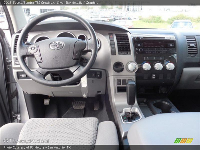 Silver Sky Metallic / Graphite 2013 Toyota Tundra TSS CrewMax