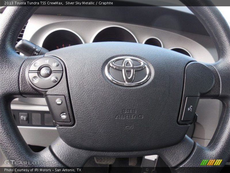 Silver Sky Metallic / Graphite 2013 Toyota Tundra TSS CrewMax