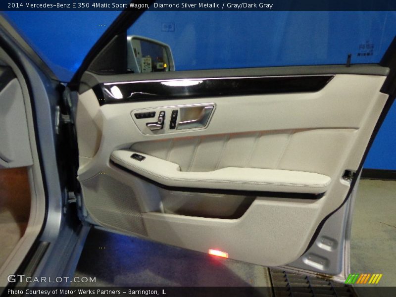 Diamond Silver Metallic / Gray/Dark Gray 2014 Mercedes-Benz E 350 4Matic Sport Wagon