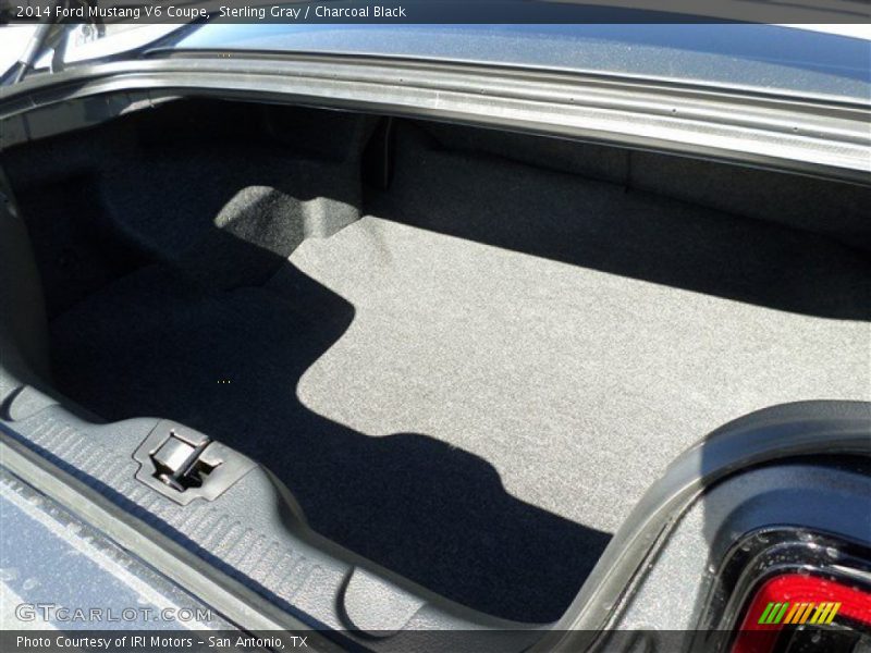 Sterling Gray / Charcoal Black 2014 Ford Mustang V6 Coupe
