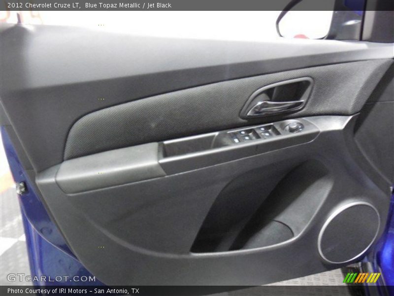 Blue Topaz Metallic / Jet Black 2012 Chevrolet Cruze LT