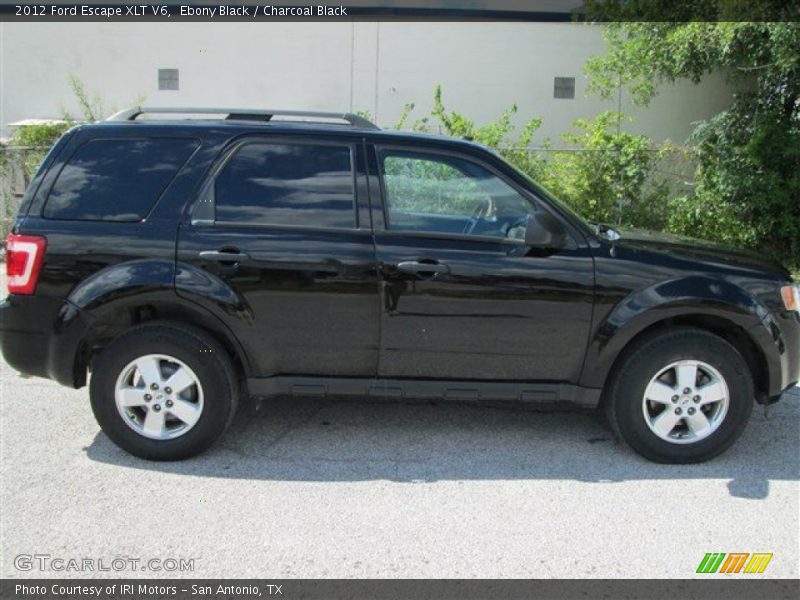 Ebony Black / Charcoal Black 2012 Ford Escape XLT V6