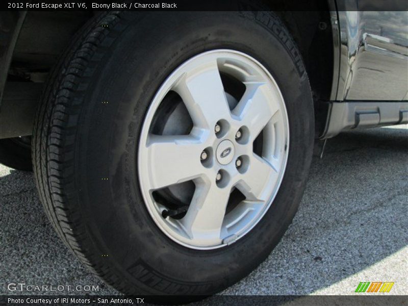Ebony Black / Charcoal Black 2012 Ford Escape XLT V6