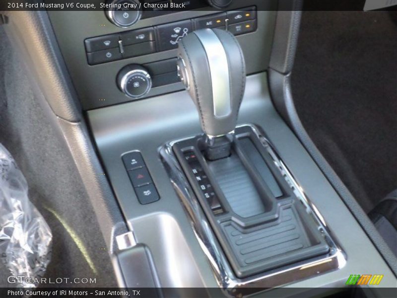 Sterling Gray / Charcoal Black 2014 Ford Mustang V6 Coupe