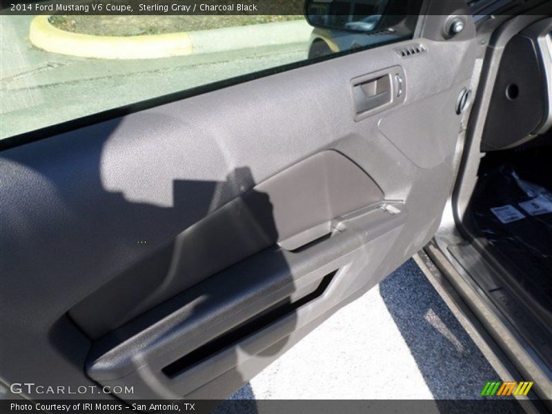 Sterling Gray / Charcoal Black 2014 Ford Mustang V6 Coupe