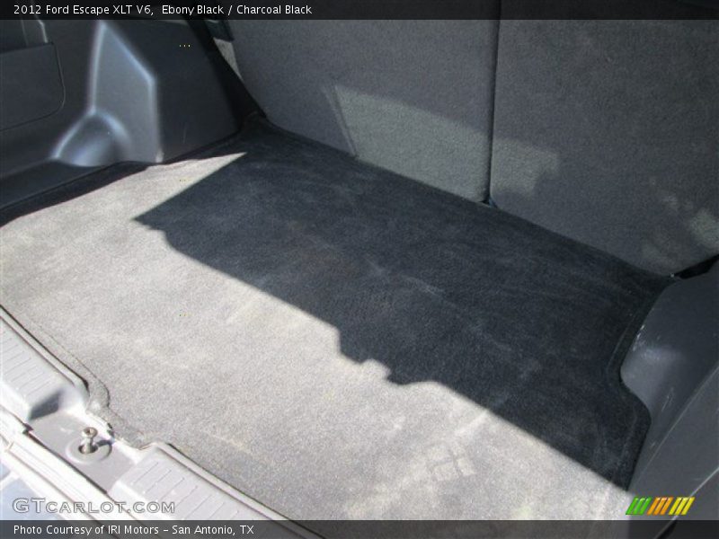 Ebony Black / Charcoal Black 2012 Ford Escape XLT V6