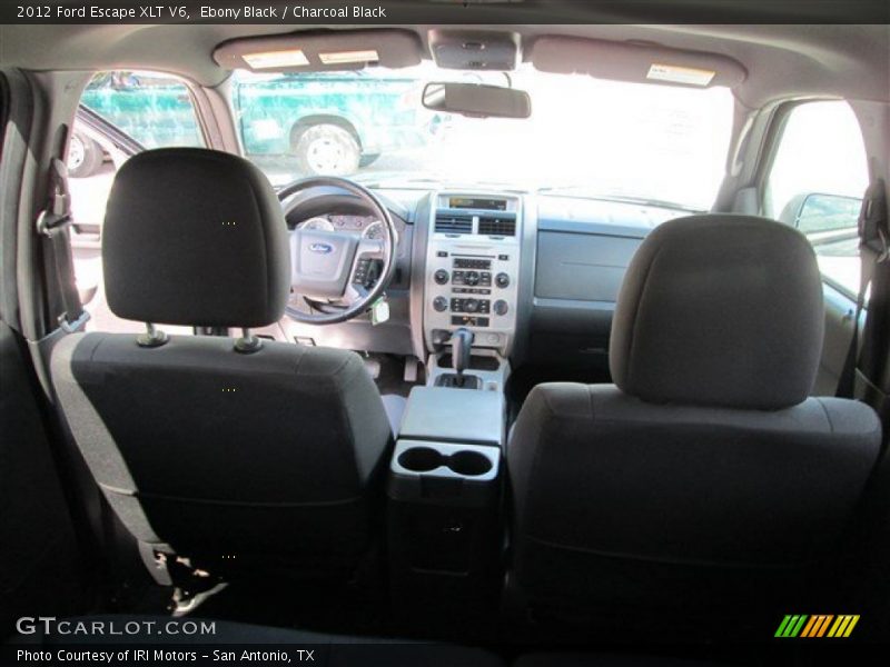 Ebony Black / Charcoal Black 2012 Ford Escape XLT V6