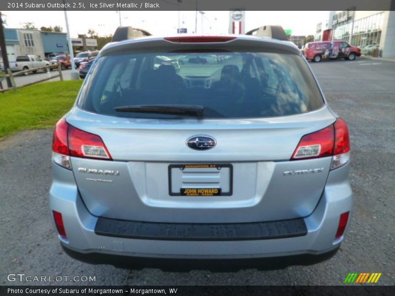 Ice Silver Metallic / Black 2014 Subaru Outback 2.5i