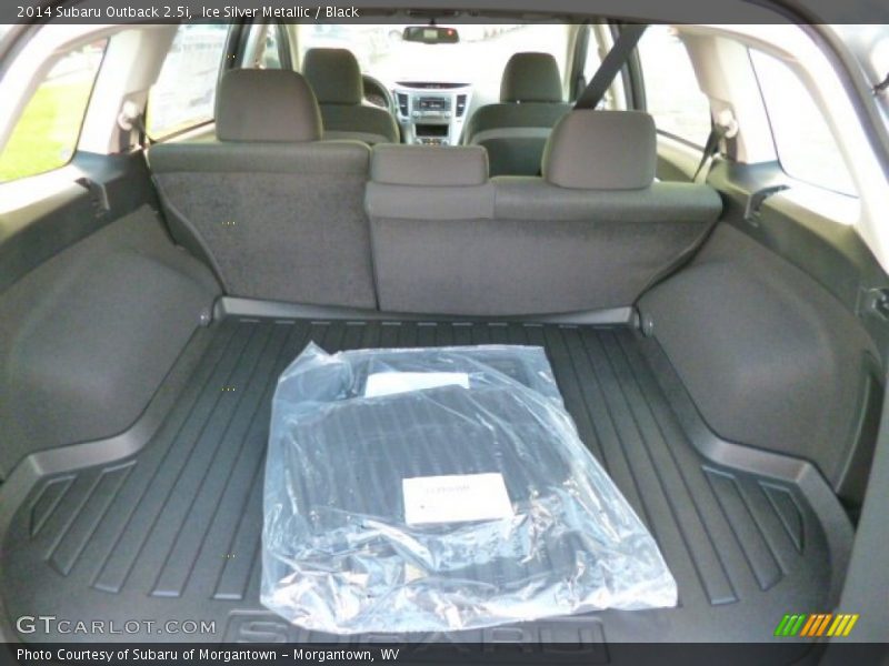 Ice Silver Metallic / Black 2014 Subaru Outback 2.5i