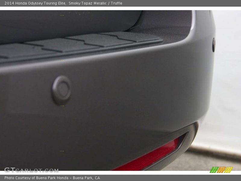 Smoky Topaz Metallic / Truffle 2014 Honda Odyssey Touring Elite