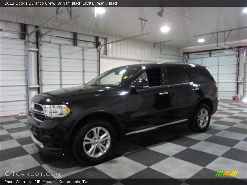 Brilliant Black Crystal Pearl / Black 2013 Dodge Durango Crew