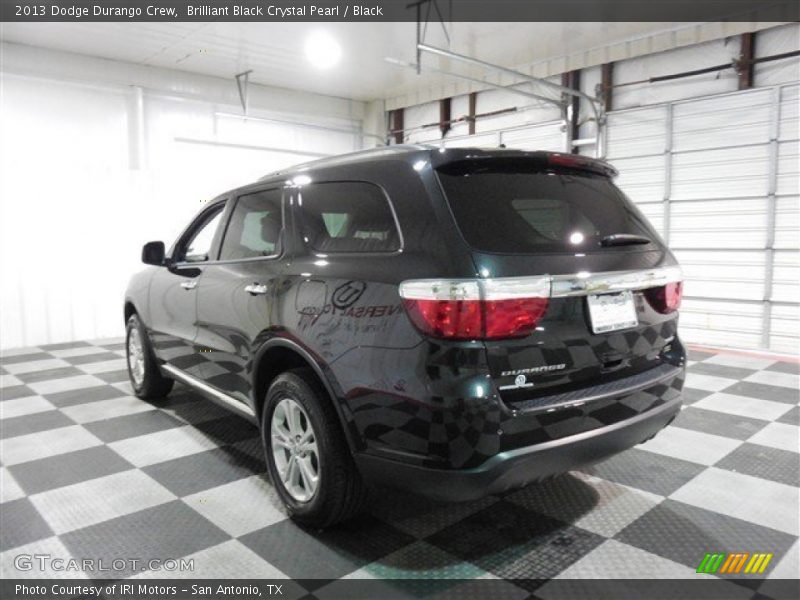 Brilliant Black Crystal Pearl / Black 2013 Dodge Durango Crew