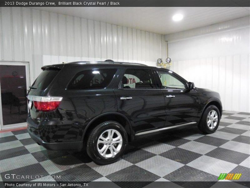 Brilliant Black Crystal Pearl / Black 2013 Dodge Durango Crew