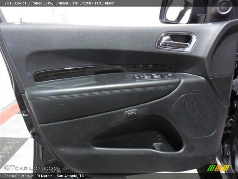 Brilliant Black Crystal Pearl / Black 2013 Dodge Durango Crew