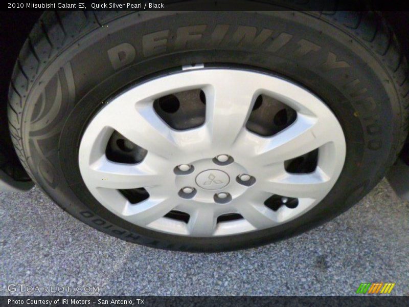 Quick Silver Pearl / Black 2010 Mitsubishi Galant ES