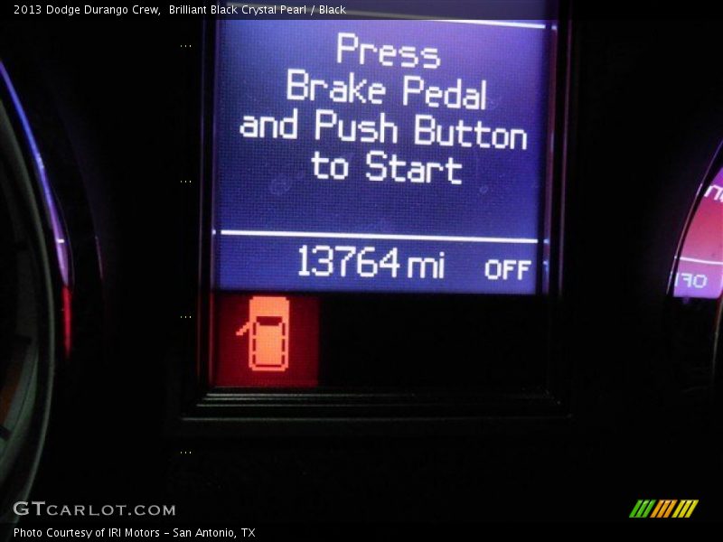 Brilliant Black Crystal Pearl / Black 2013 Dodge Durango Crew