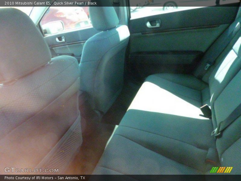 Quick Silver Pearl / Black 2010 Mitsubishi Galant ES