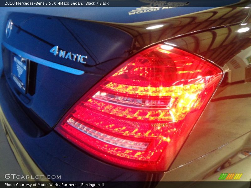 Black / Black 2010 Mercedes-Benz S 550 4Matic Sedan