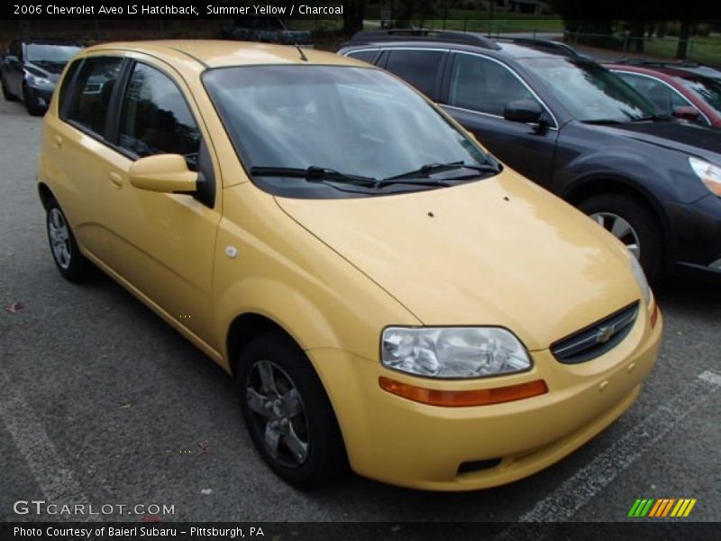 Summer Yellow / Charcoal 2006 Chevrolet Aveo LS Hatchback