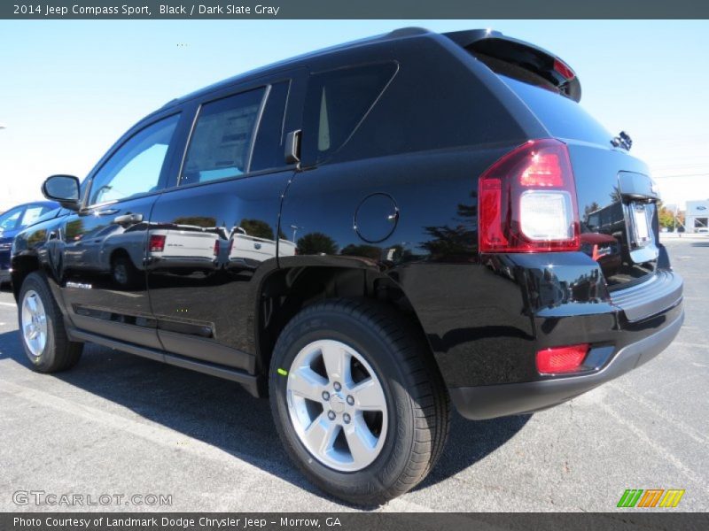 Black / Dark Slate Gray 2014 Jeep Compass Sport