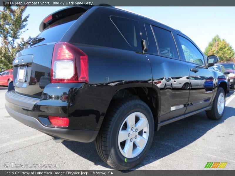 Black / Dark Slate Gray 2014 Jeep Compass Sport