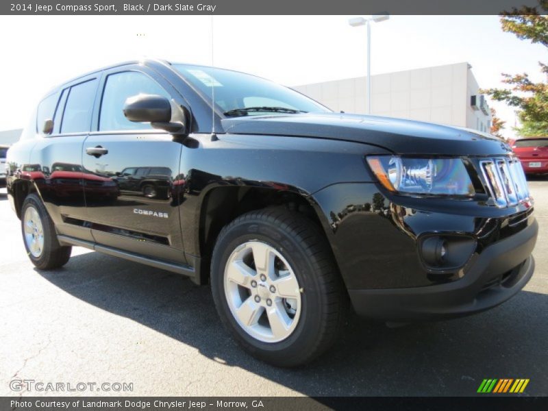 Black / Dark Slate Gray 2014 Jeep Compass Sport