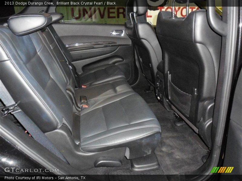 Brilliant Black Crystal Pearl / Black 2013 Dodge Durango Crew