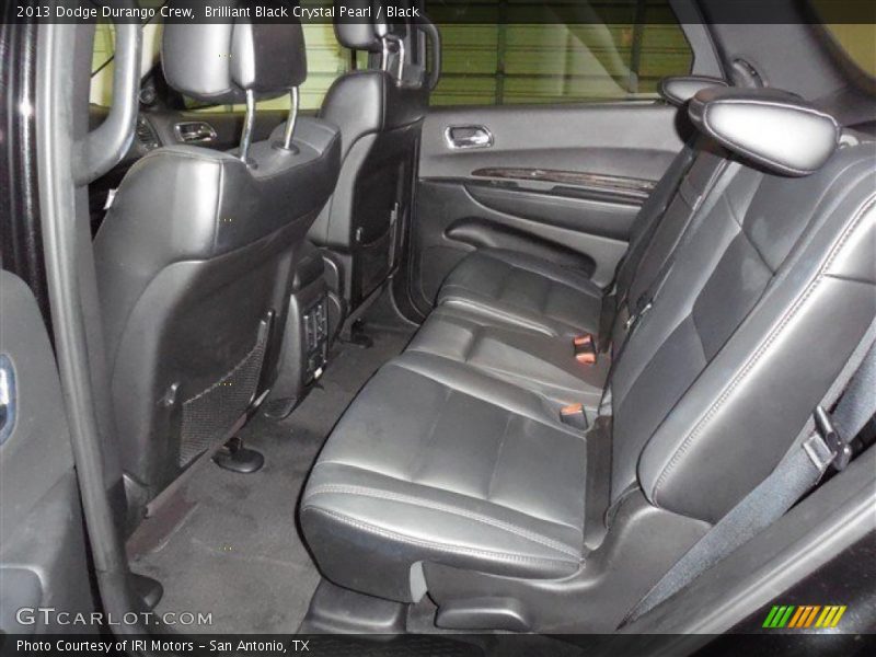 Brilliant Black Crystal Pearl / Black 2013 Dodge Durango Crew