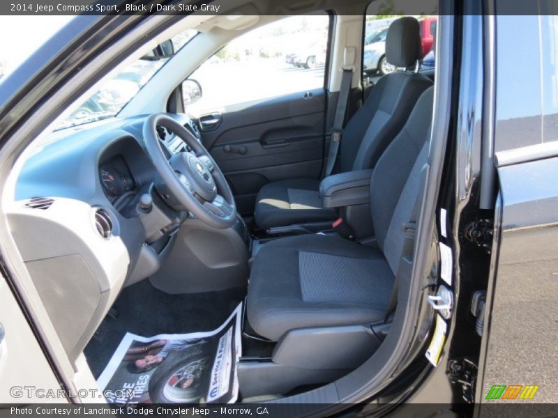 Black / Dark Slate Gray 2014 Jeep Compass Sport