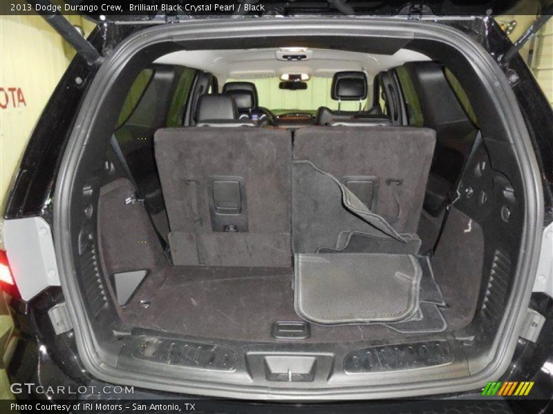 Brilliant Black Crystal Pearl / Black 2013 Dodge Durango Crew